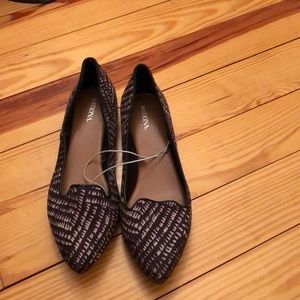 Merona printed flats